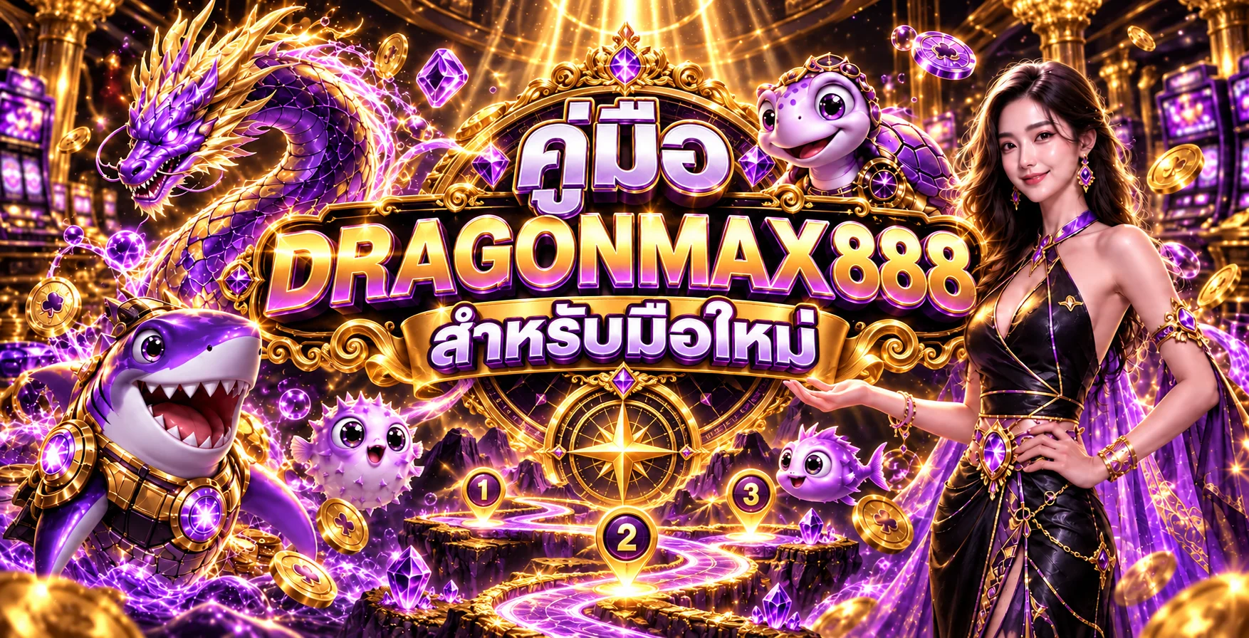 DRAGONMAX888 คู่มือสมัคร ทางเข้า และเล่นสำหรับมือใหม่